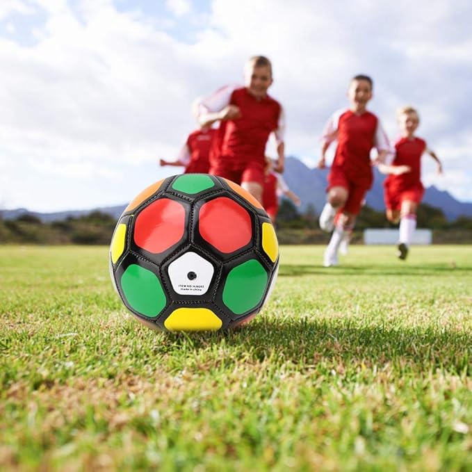 Ballon Foot - FootFunKid™ - Multicouleur - Sport et Forme