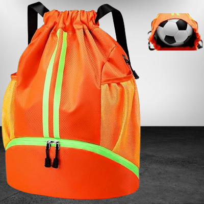 Sac de Sport - GymFitnessBackpack™ - Orange - Sport et Forme