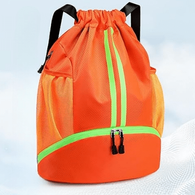 Sac de Sport - GymFitnessBackpack™ - Orange - Sport et Forme
