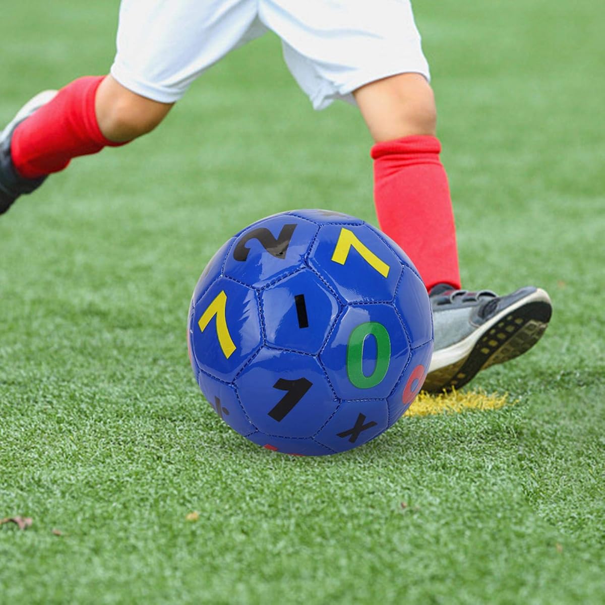 Ballon Foot - FootFunKid™ - Bleu - Sport et Forme