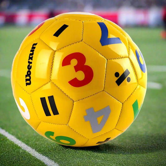 Ballon Foot - FootFunKid™ - Jaune - Sport et Forme