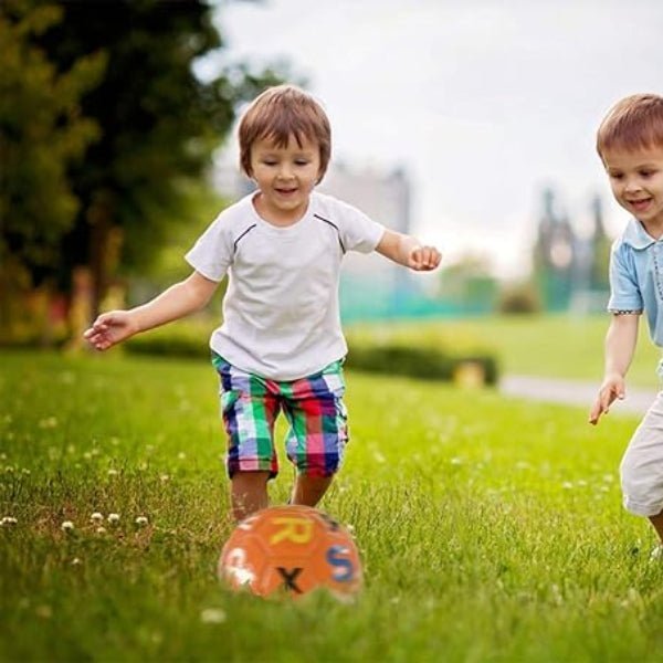 Ballon Foot - FootFunKid™ - Orange - Sport et Forme