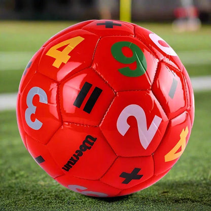 Ballon Foot - FootFunKid™ - Rouge - Sport et Forme