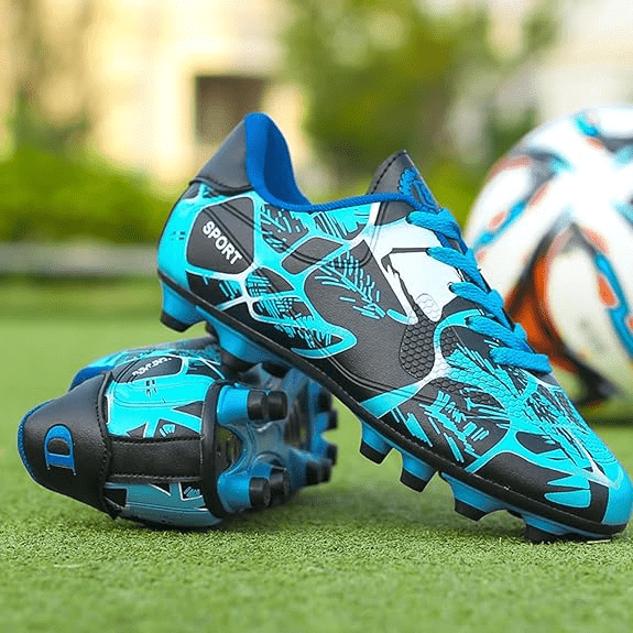 Chaussures de Football - FootballBoots™ - Bleu - Sport et Forme