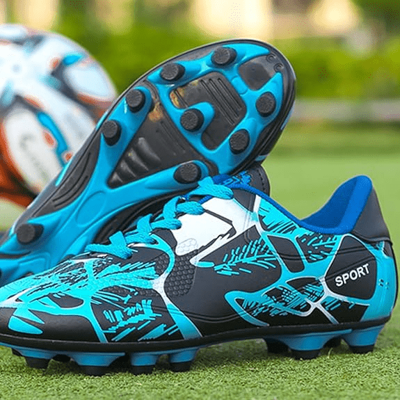 Chaussures de Football - FootballBoots™ - Bleu - Sport et Forme