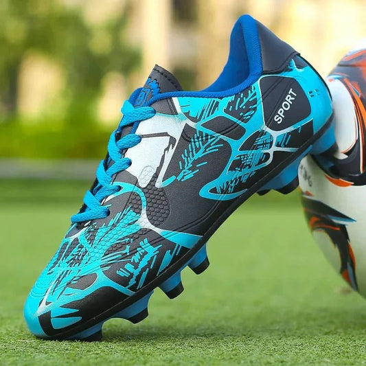 Chaussures de Football - FootballBoots™ - Bleu - Sport et Forme