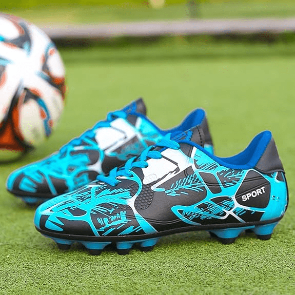 Chaussures de Football - FootballBoots™ - Bleu - Sport et Forme
