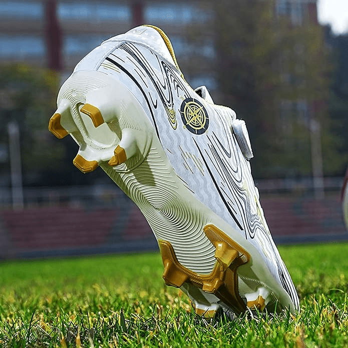 Chaussures de Football - GoldenSoccerShoes™ - Dorée - Sport et Forme