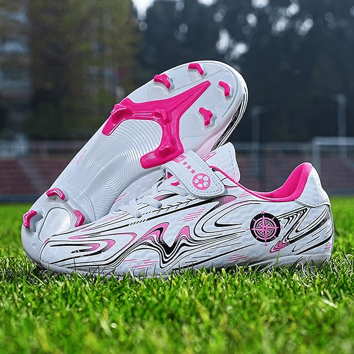 Chaussures de Football - GoldenSoccerShoes™ - Rose - Sport et Forme