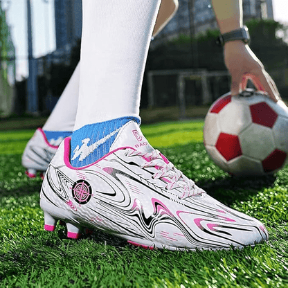 Chaussures de Football - GoldenSoccerShoes™ - Rose - Sport et Forme