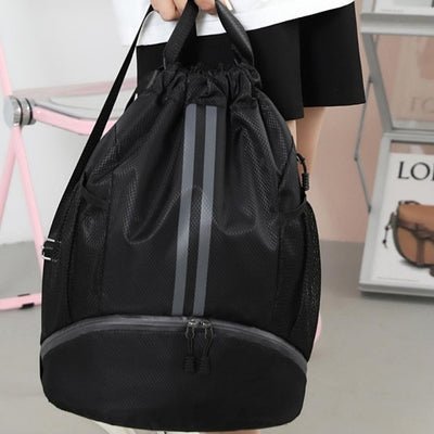 Sac de Sport - GymFitnessBackpack™ - Noir - Sport et Forme