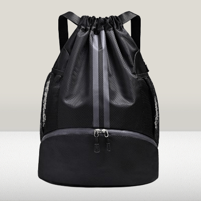 Sac de Sport - GymFitnessBackpack™ - Noir - Sport et Forme